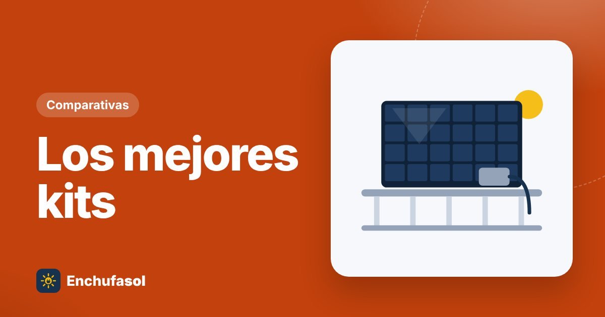Mejores kits solares de balcón 2026