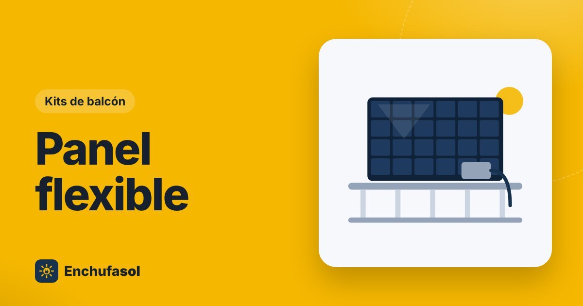 Panel solar flexible para balcón: pros y contras