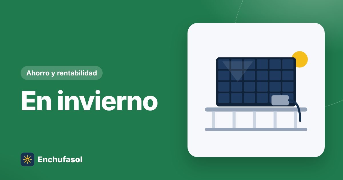 ¿Funciona un panel solar en invierno y con nubes?